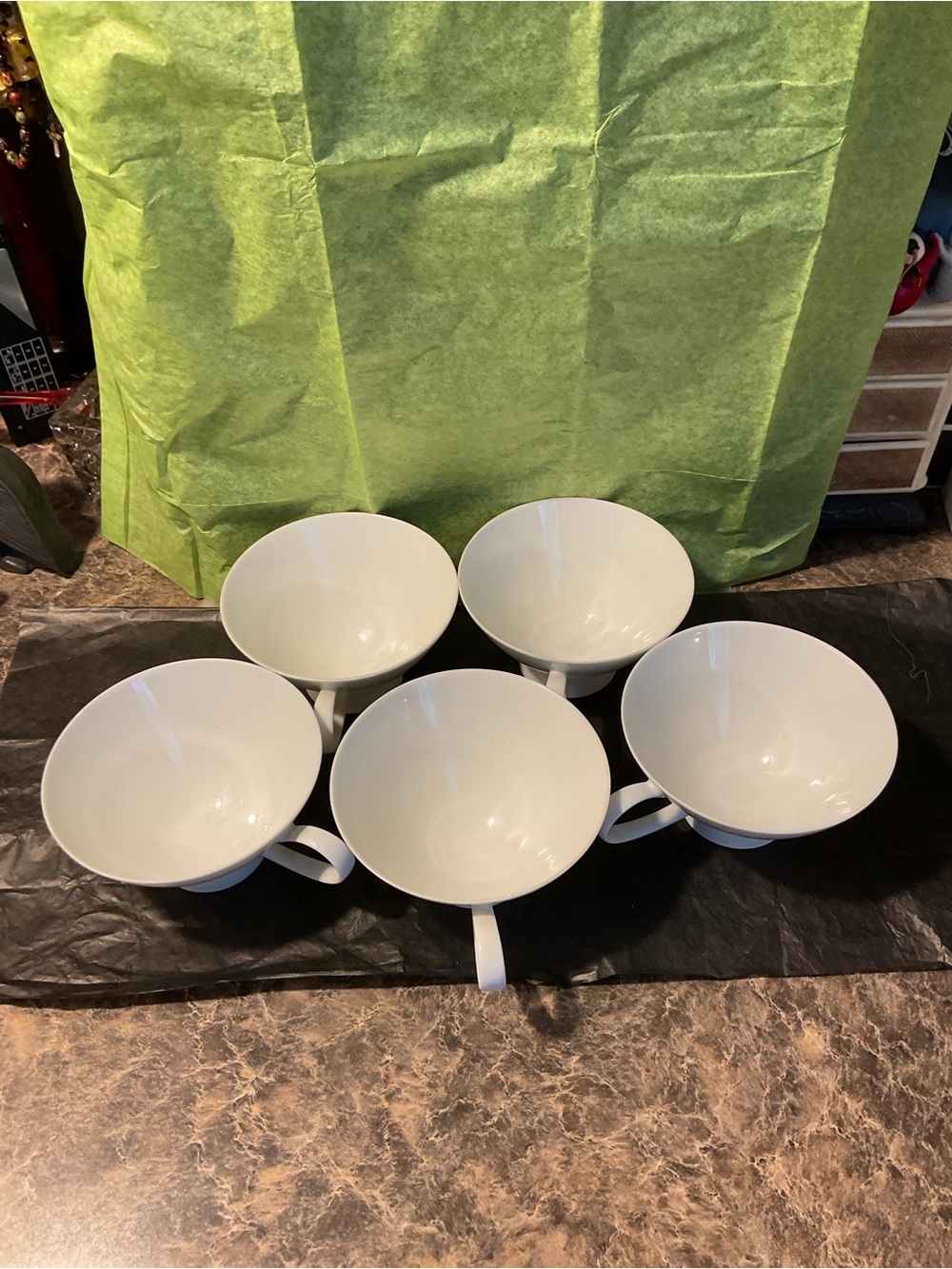 Rosenthal Fine Porcelain Tea Cups - Set of 5